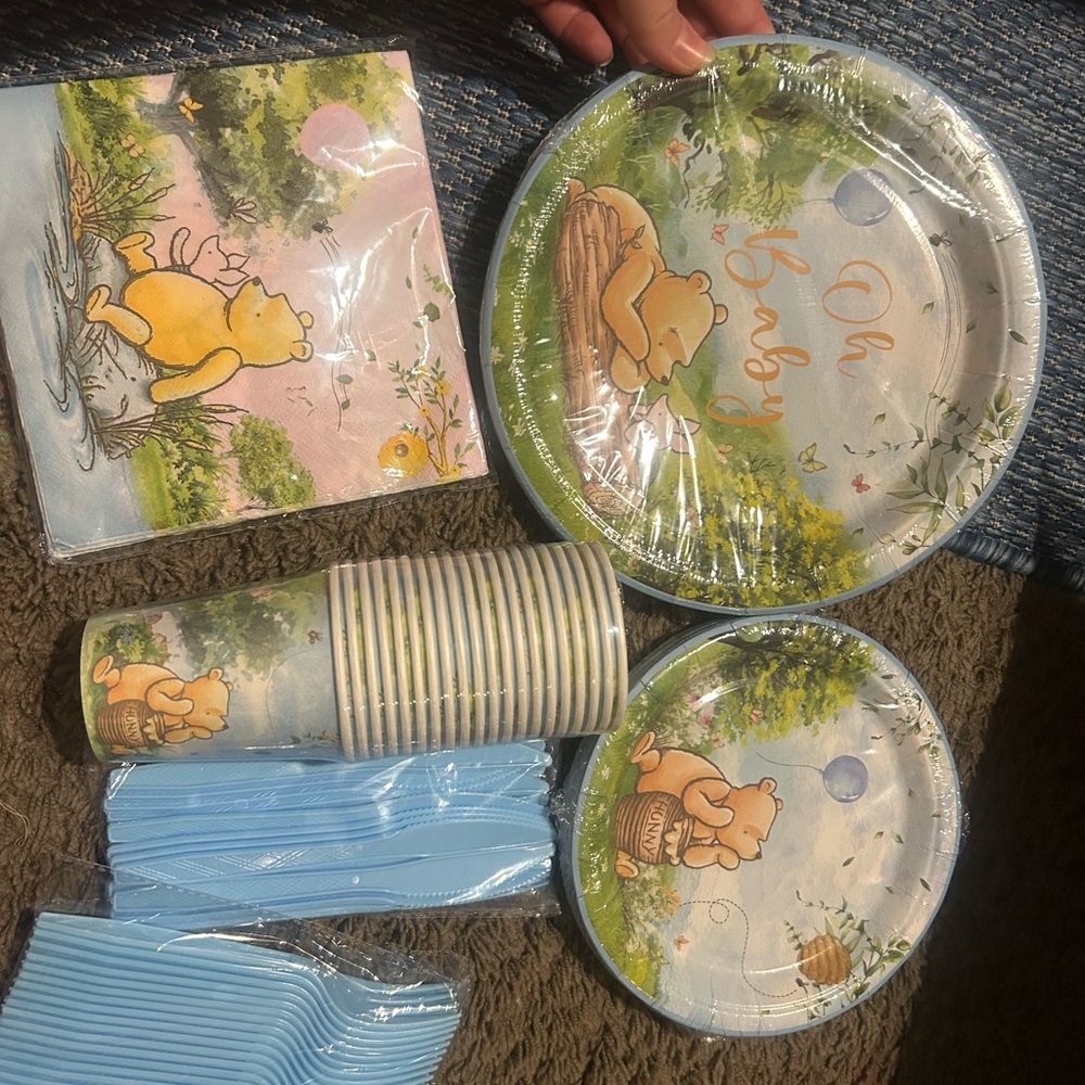 Baby Shower Party Supplies Set